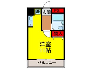 メゾン荘園の物件間取画像